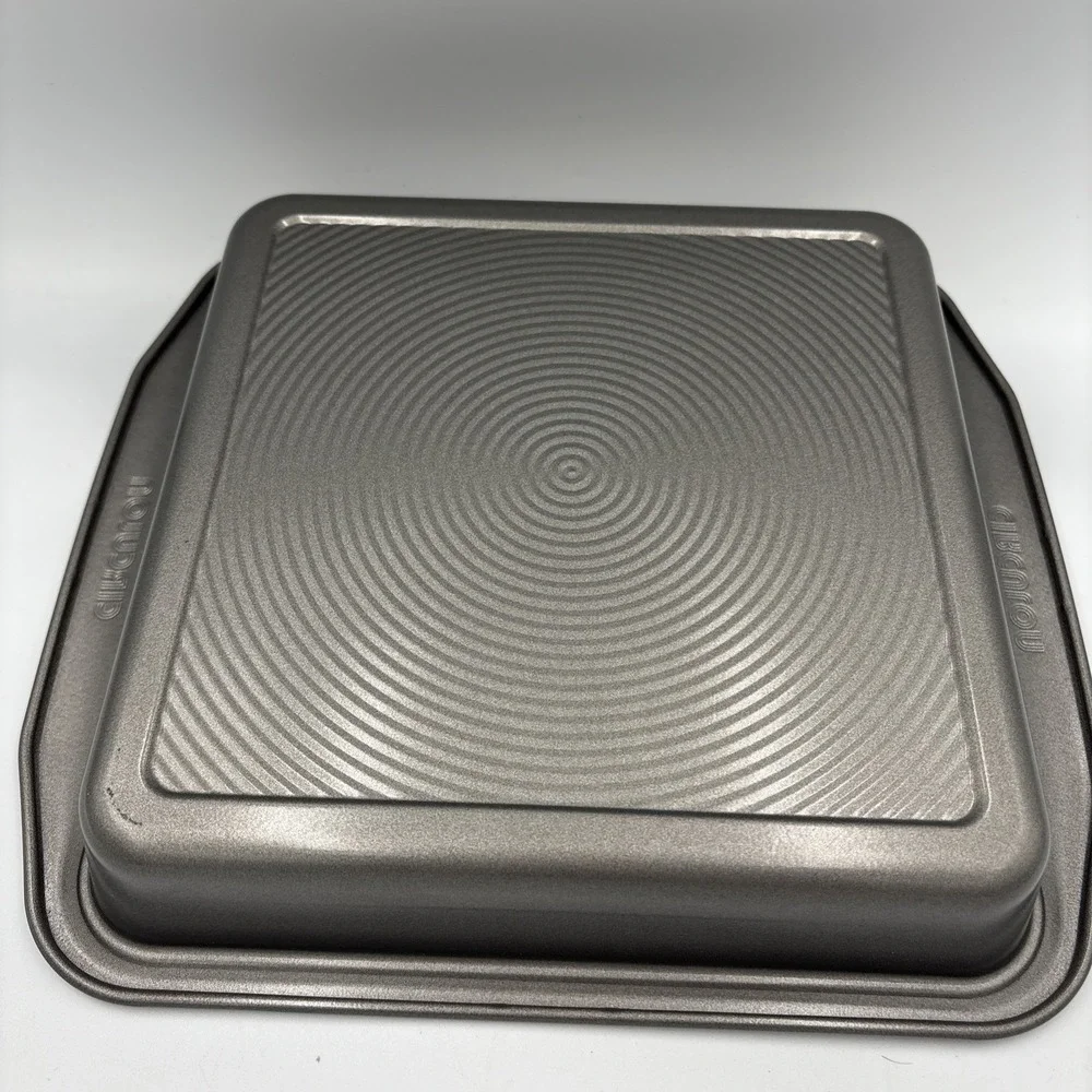 Super‎ nice Heavy Circulon 9 X 9  Cake Pan Baking Pan Nonstick